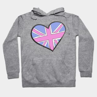 Union Jack Heart Hoodie